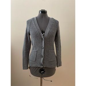 [Gap] Grey Chunky Ribbed Cardigan